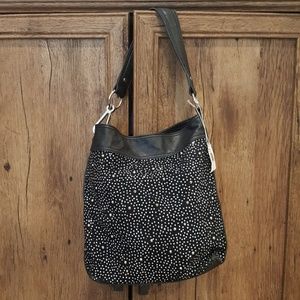 Carlos Santana Studded Black Bag NWT